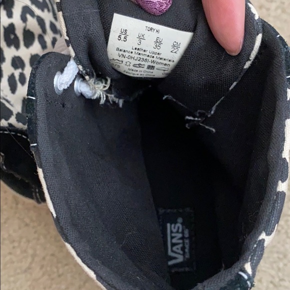 Vans Tory Hi Womens Leather Canvas Hi-Top - Picture 5 of 5